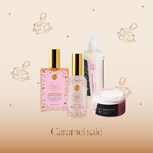 Coffret automne- Brume, huile, beurre, gel nettoyant