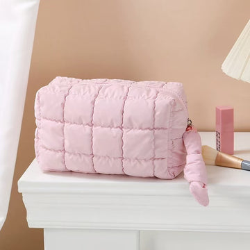 Pochette beauté rose