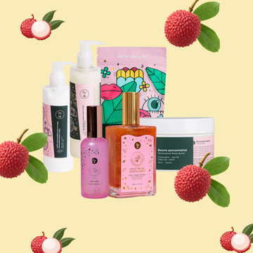 Coffret  | Litchi rose