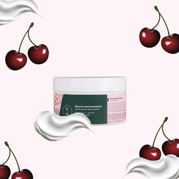 Beurre corporel St-Valentin  | Cerise & crème