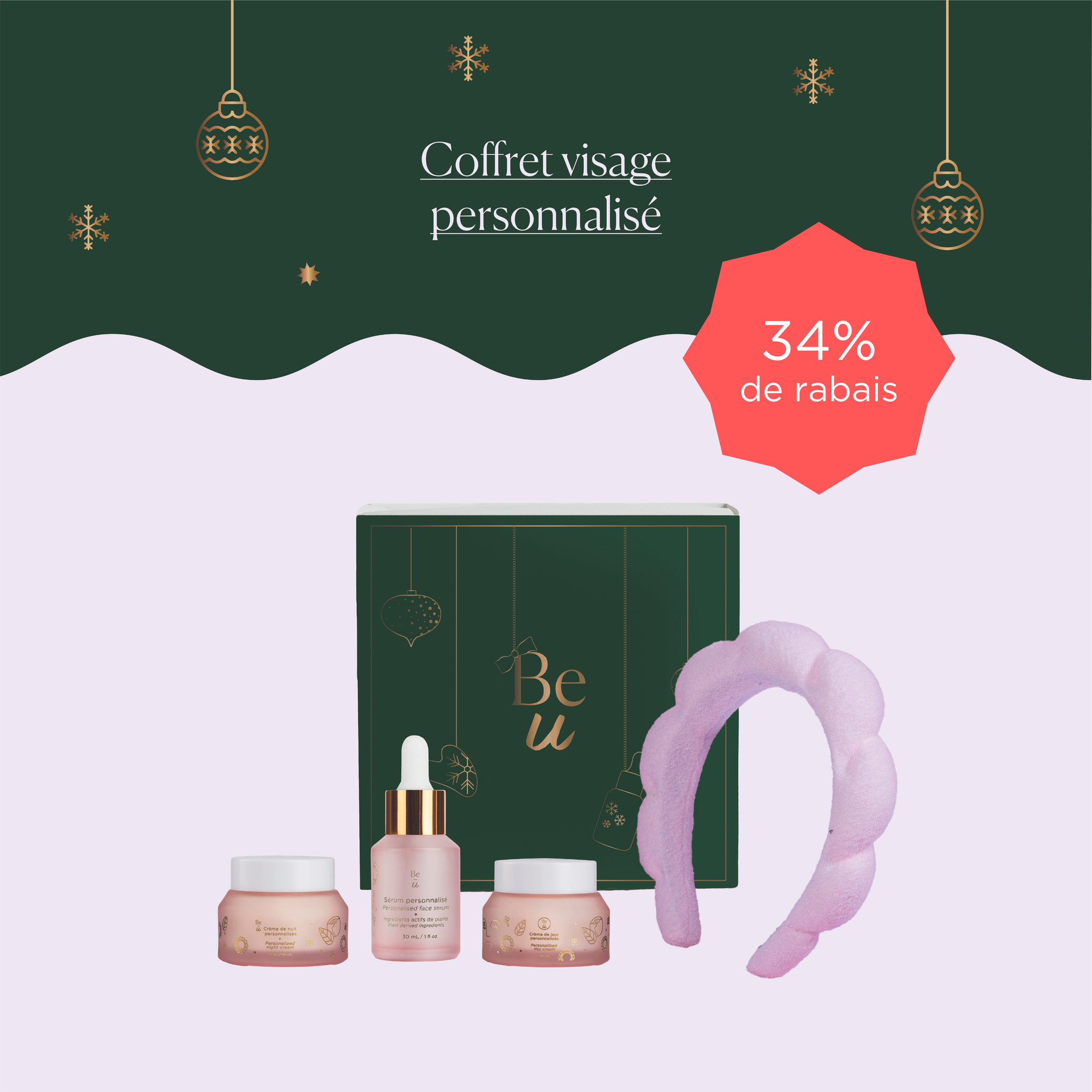 Coffret de Noël personnalisé