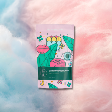 Exfoliant hydratant corporel | Coton candy