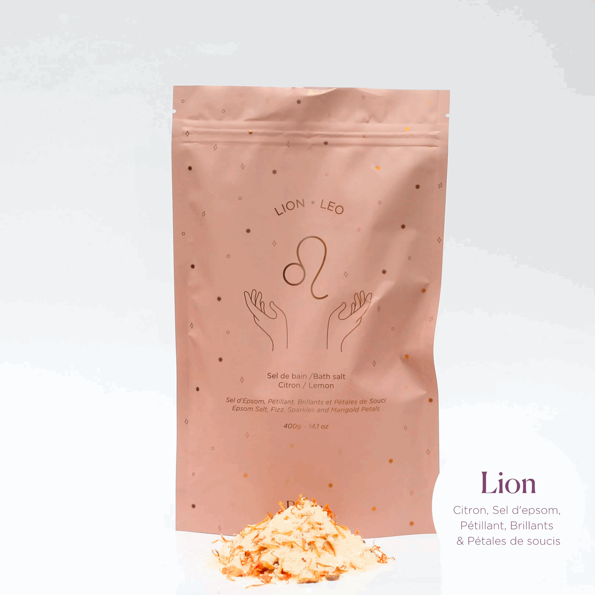 Sel de bain | Lion