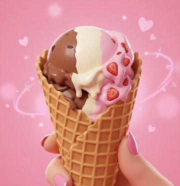 Crème glacée napolitaine