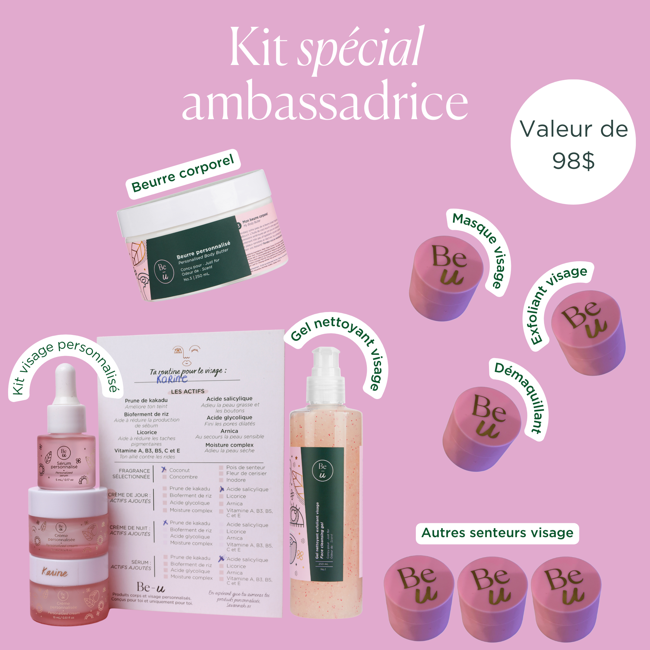 Kit spécial ambassadrice