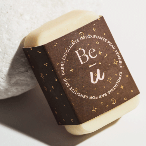 Barre exfoliante pour peau sensible